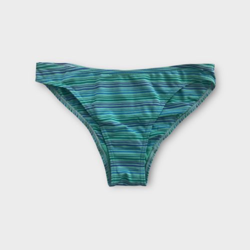 Csíkos női bikini alsó - S