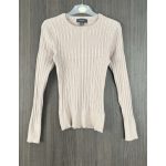 Primark női bordázott pulóver - S