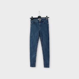Denim Co. csíkos női farmernadrág - XS