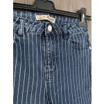 Denim Co. csíkos női farmernadrág - XS