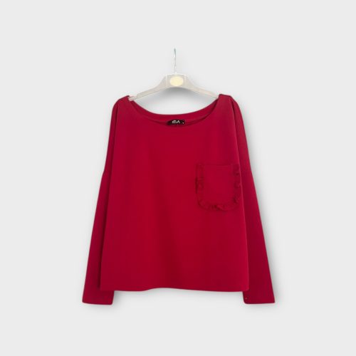 Emir Ela fodros zsebes női felső - M