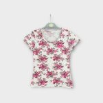 Virágos női póló - S