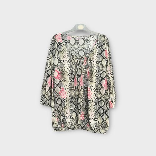 So Soire kígyómintás női felső - S