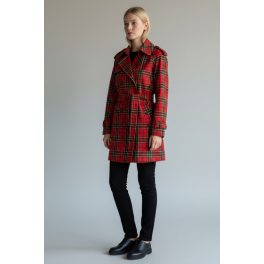 Stradivarius női trench kabát - S (ÚJ)