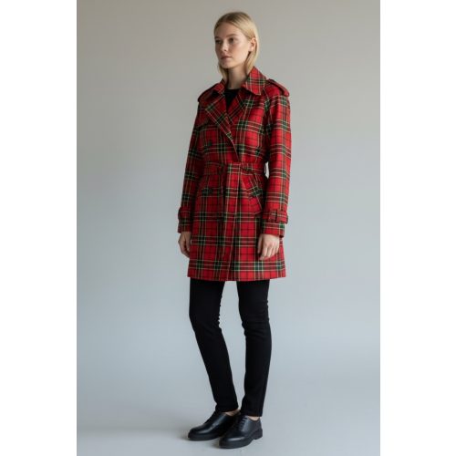 Stradivarius női trench kabát - S (ÚJ)