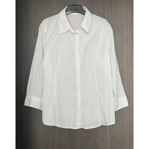 Gyűrt anyagú női blúz - S