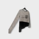 Orsay két anyagú női felső - S