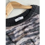 Zara két anyagú női felső - S