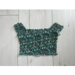 Virágos női top - XS