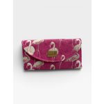 Flamingós textil pénztárca