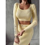 Olavoga 'Milano' sárga szett - S-M (ÚJ)