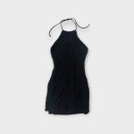 Nyakbakötős női ruha - XS