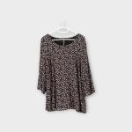 Zizzi virágos női blúz - M