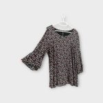 Zizzi virágos női blúz - M