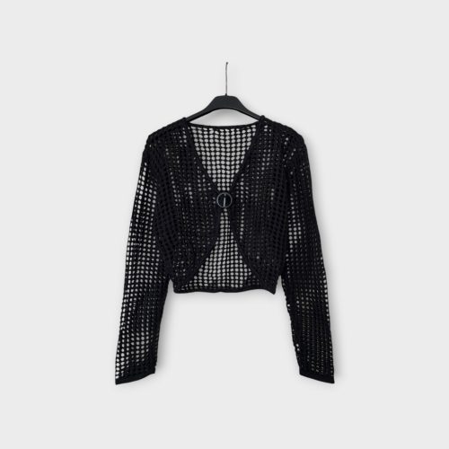 Lazán kötött női kardigán - S