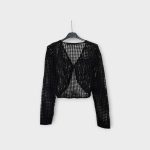 Lazán kötött női kardigán - S