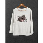 F&F koalás pizsama felső - L