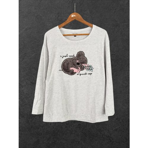 F&F koalás pizsama felső - L