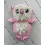 Rózsaszín bagoly plüss figura