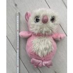 Rózsaszín bagoly plüss figura