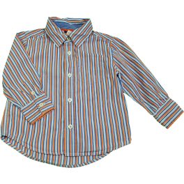 Narancs-kék csíkos ing (98)