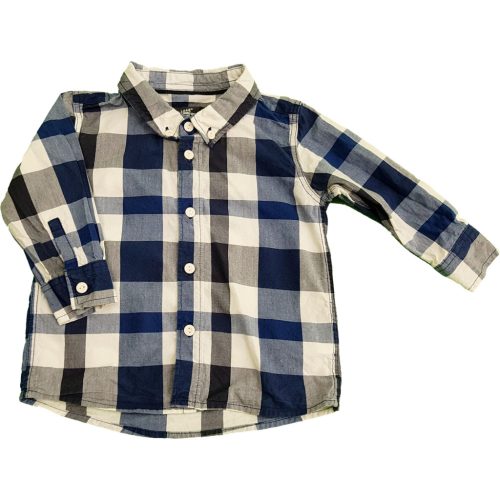 H&M kockás kisfiú ing - 74