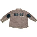 Bordó kockás ing (80)