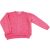 Pink kötött pulóver (110)