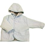 Macis, csíkos kék kardigán (74)