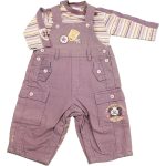 Barna kantáros nadrág felsővel (62)