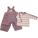 Barna kantáros nadrág felsővel (68)