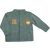 Zöldeskék kötött kardigán