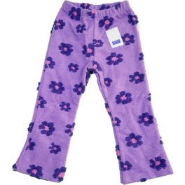 Virágos lila melegítőnadrág (98)