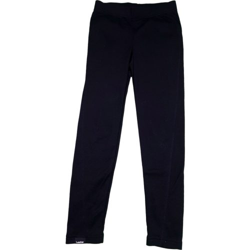 Wedze fekete lányka leggings (140)