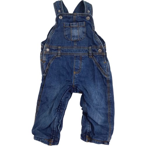 Bélelt sötétkék kantáros farmer (74)