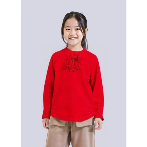 S.Oliver fodros pulóver - 98 (ÚJ)