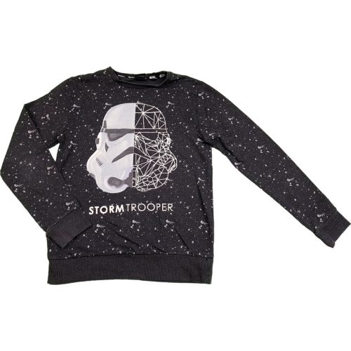 Sötétszürke Star Wars pulóver (152)