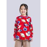 Mills piros pulóver (110-116)