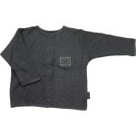 Mills sötétkék lányka pulóver (164)