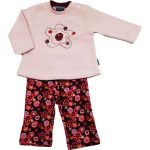 Virágos nadrág-pulcsi szett (74-80)