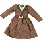 Roald Dahl Matilda a kiskorú boszorkány barna jelmez (110)