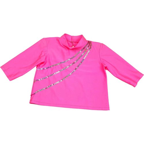 Flitteres pink táncos jelmez (110-122)