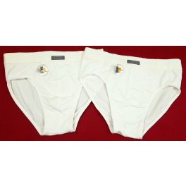 2 db-os, fehér alsónadrág szett (152)