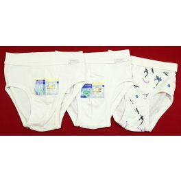3 db-os, fehér alsónadrág szett (140)