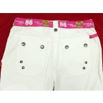 Pink öves fehér nadrág (146)