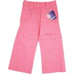 Rózsaszín, lepkés roll-up nadrág (128)