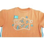 Evezős narancssárga felső (62)