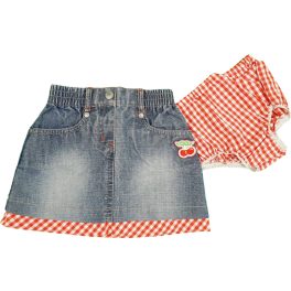 Farmerszoknya kockás bugyival (68)