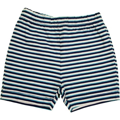 Sötétkék csíkos short (62)