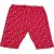 Szívecskés piros rövid leggings (68)